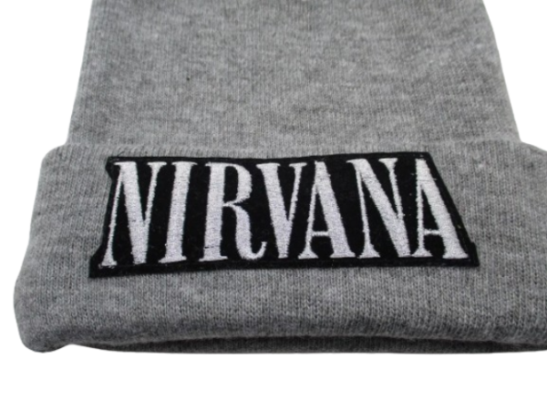 Nirvana Rock Retro Vintage Beanie Hat-2