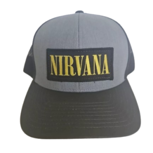 Vintage Style Nirvana Stitched Mesh Trucker Hat